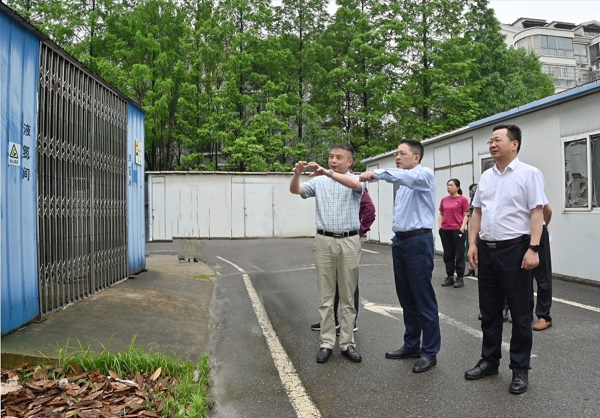 繃緊安全弦 守住責任田 集團領導帶隊開展第一輪安全生産督查 